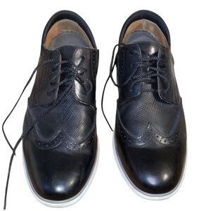 ❓Thomas & Vine Savage Round Toe Black Loafers